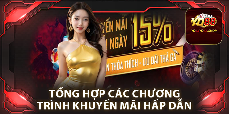 Tổng hợp các chương trình khuyến mãi hấp dẫn tại yo88