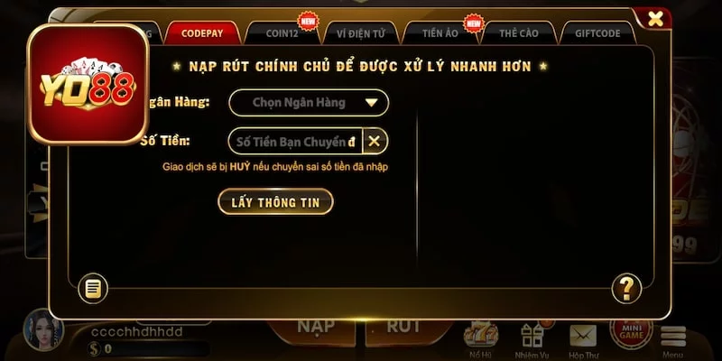 Hệ thống giao dịch siêu khủng tại Yo88