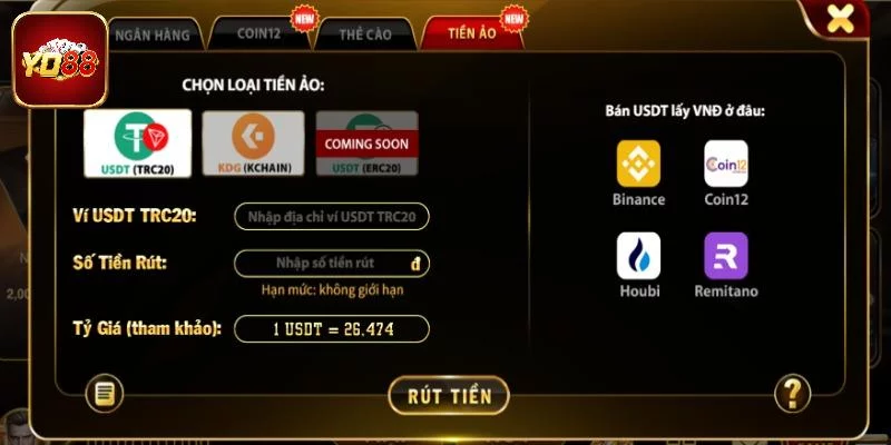 Hướng dẫn xử lý lỗi rút tiền không thành công