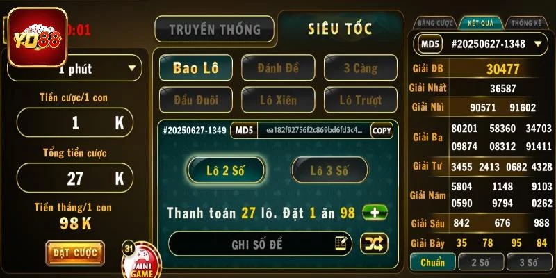Tìm hiểu chi tiết về sảnh lô đề Yo88